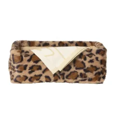 Mand luipaard - 11x30x20 cm - bruin/beige