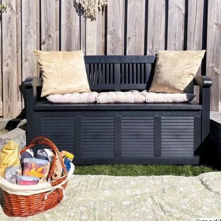 Mand met hengsels - 41x32x20 cm