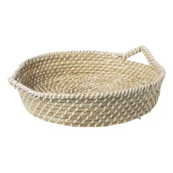 Mand sofie met hengsels - ø45x10 cm