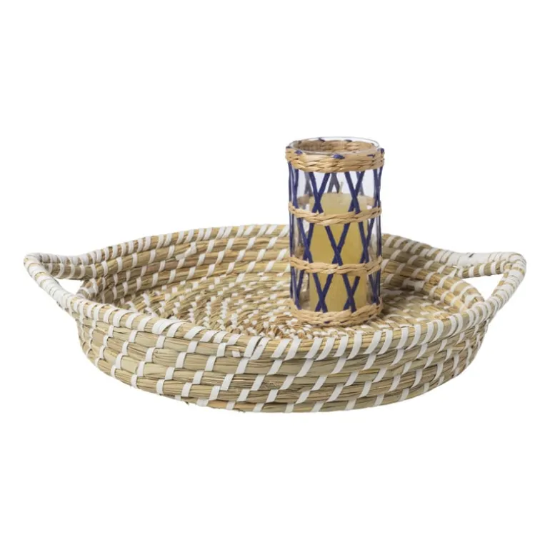 Mand sofie met hengsels - ø35x6 cm