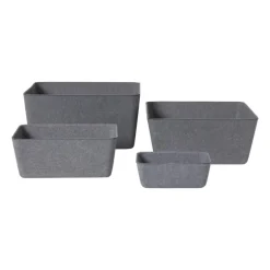 Mand vilt klein - grijs - 5.5x15x10 cm