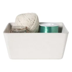 Mand vilt middel - wit - 11x25x25 cm