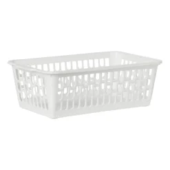 Mandje wit - 24x14x8 cm