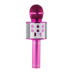 Microfoon karaoke - diverse kleuren - ø7x22.5 cm