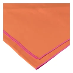 Microvezel handdoek - oranje/roze - 100x180 cm