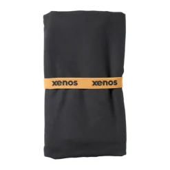 Microvezel handdoek - zwart - 175x110 cm