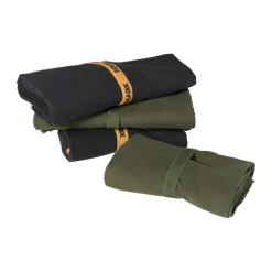 Microvezel handdoek - zwart - 175x110 cm