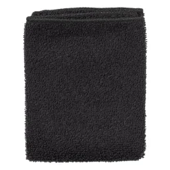 Microvezeldoekjes zwart - set van 3 - 32x36 cm