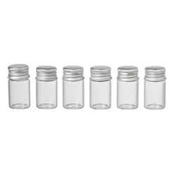 Mini glazenflesjes - 9 ml - set van 6