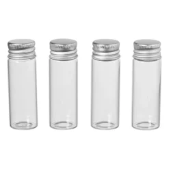 Mini glazenflesjes - 4x16 ml - set van 4