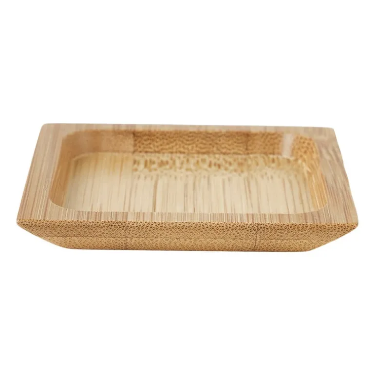 Mini schaaltje bamboe - 6x6 cm