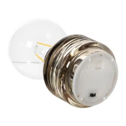 Mini tafellamp - roze - ø8x17 cm