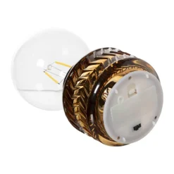 Mini tafellamp Esther - oranje - ø8x17 cm