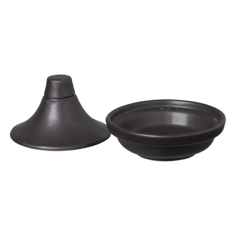Mini tajine - mat zwart - ø10.5 cm