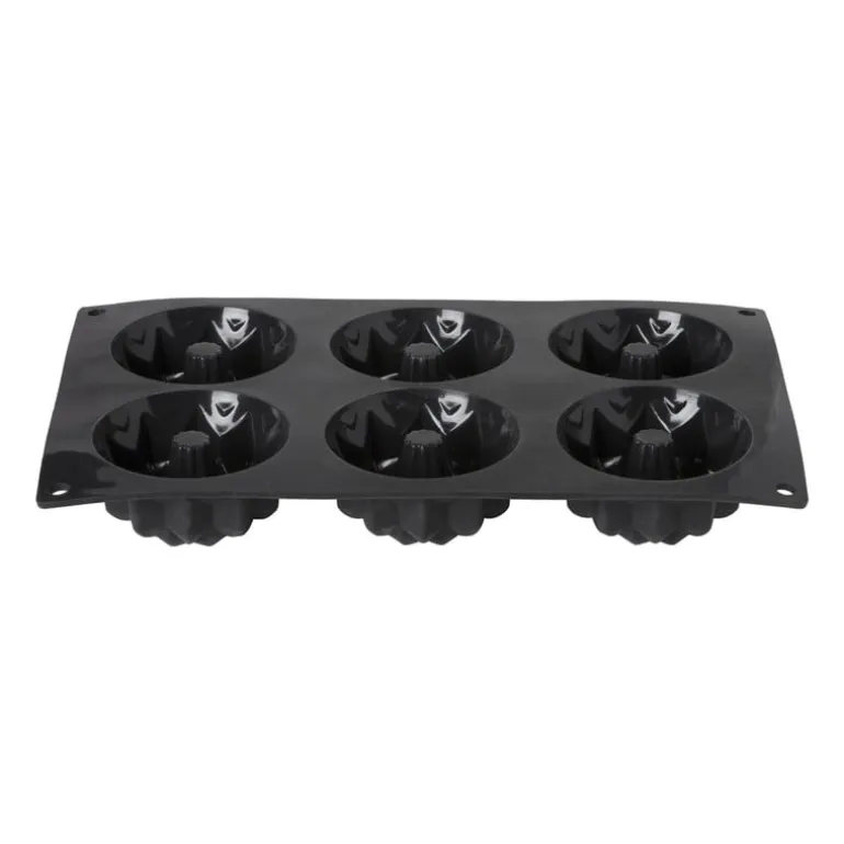 Mini tulband bakvorm - siliconen - 3.5x29x17 cm