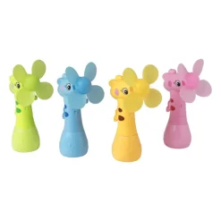 Mini ventilator dieren - diverse kleuren - 15.5x7x10 cm