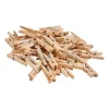 Mini wasknijpers - naturel - 50 stuks