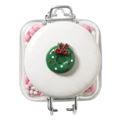 Mini weckpot kerst - transparant - 90 ml - diverse varianten