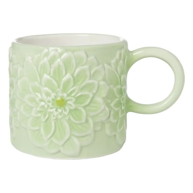 Mok bloem - groen - 225 ml