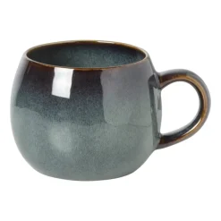 Mok bol reactive glaze - blauw - 480 ml