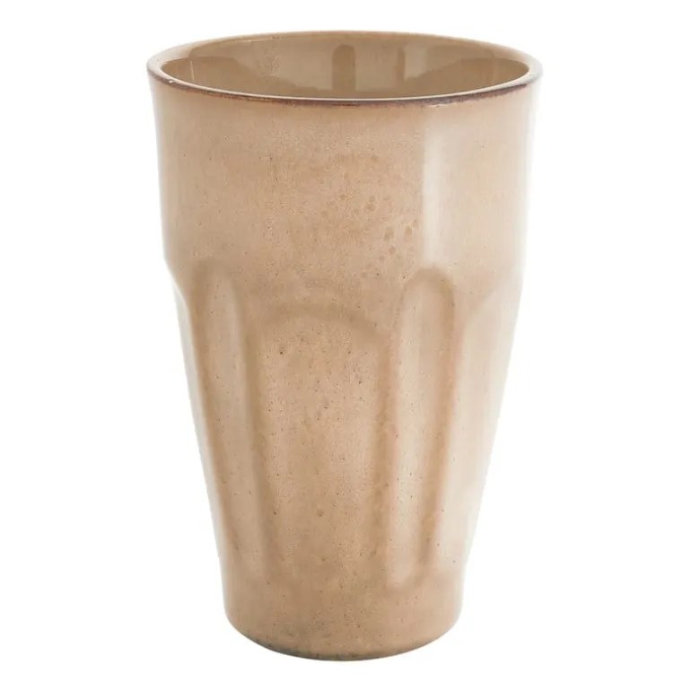 Mok facet - beige - 360 ml