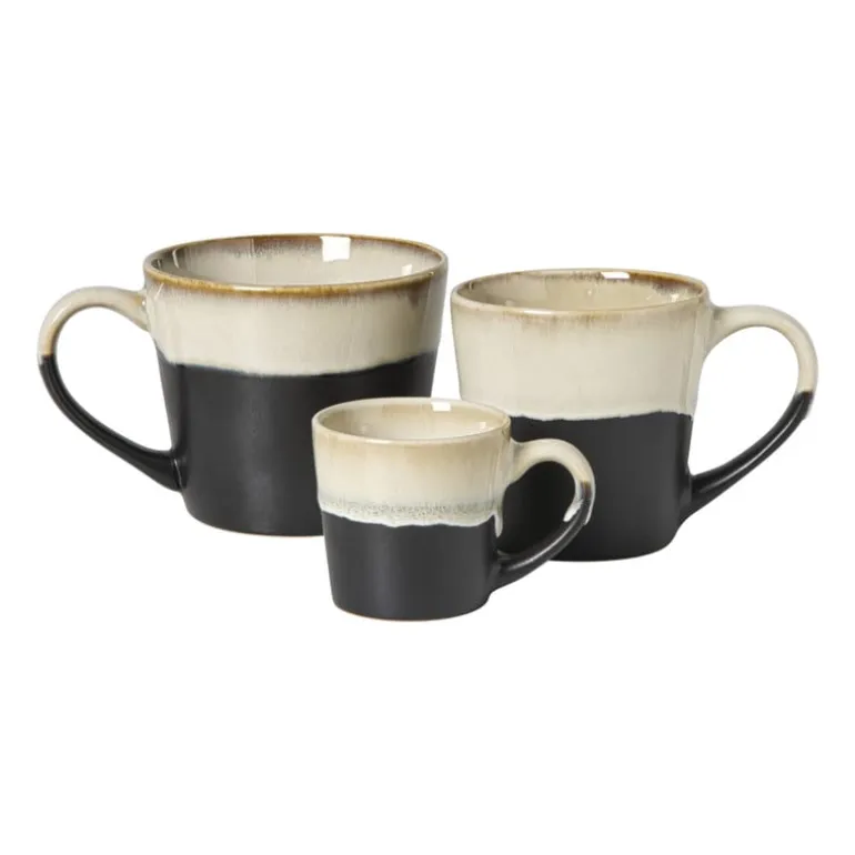 Mok roots groot - beige - 410 ml