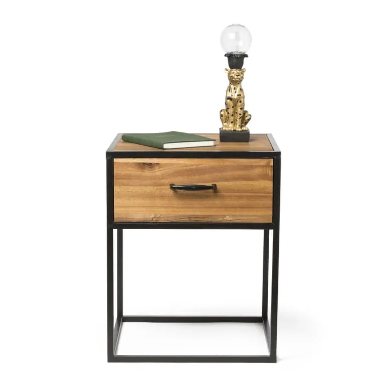 Nachtkastje Charlie met lade - 50x40x40 cm