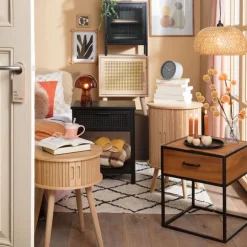 Nachtkastje Charlie met lade - 50x40x40 cm