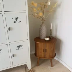 Nachtkastje Uppsala - bruin - 50x40x30 cm