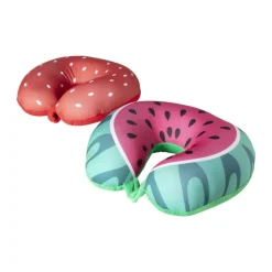 Nekkussen aardbei - rood/groen