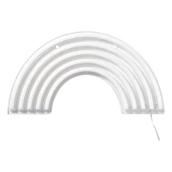 Neon LED lamp regenboog - multikleur - 30x16 cm