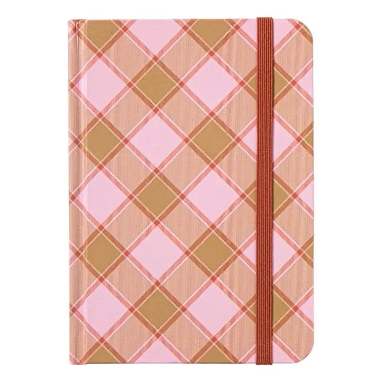 Notitieboekje - roze - 10.5x14.8 cm