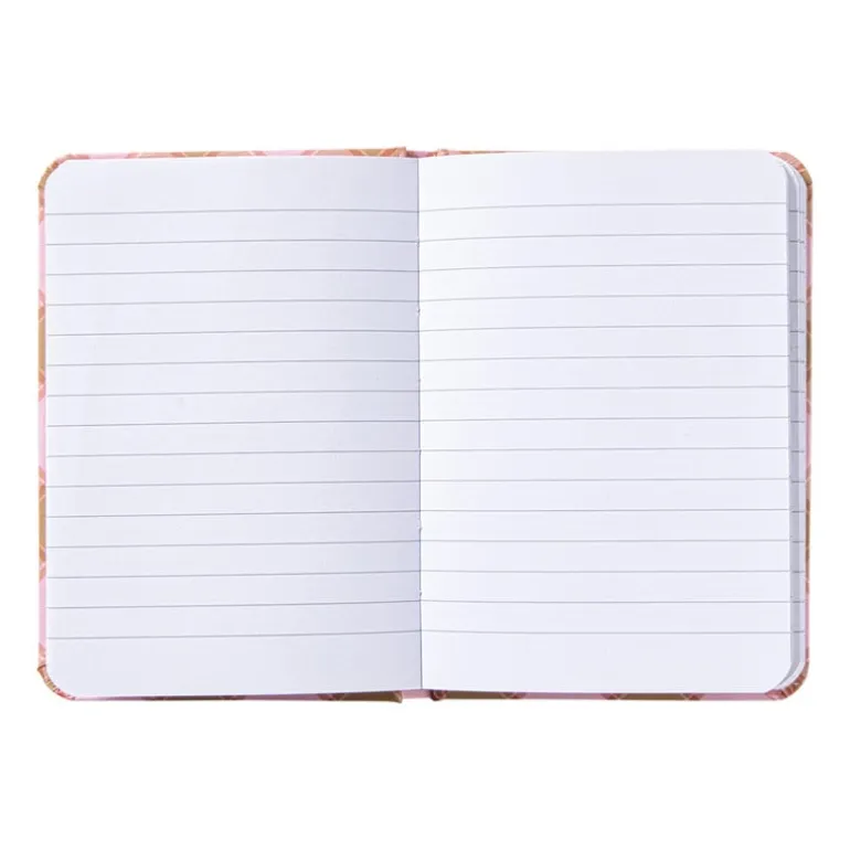 Notitieboekje - roze - 10.5x14.8 cm