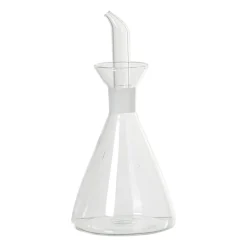 Olie schenkfles met handvat - glas - 300 ml
