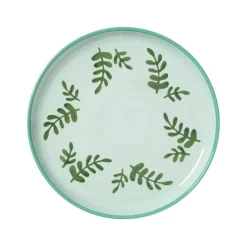 Ontbijtbord jolie - groen - ø21x2.1 cm