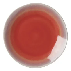 Ontbijtbord Roots - rood/paars - ø22x2.5 cm