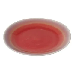 Ontbijtbord Roots - rood/paars - ø22x2.5 cm