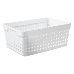 Opbergbak - XL - wit - 23.8x15.8x10cm