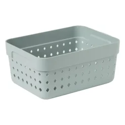 Opbergbakje L - groen - 15.8x11.8x7.3 cm