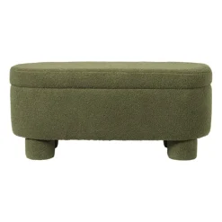 Opbergbank teddy dodo - groen - 43x100x42 cm