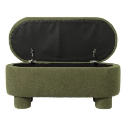 Opbergbank teddy dodo - groen - 43x100x42 cm