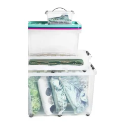 Opbergbox met wieltjes - 150 liter - 76x48.5x50 cm