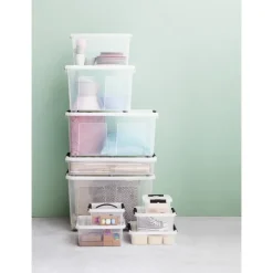 Opbergbox plat - 9 liter - 40x29x11 cm