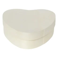 Opbergdoosje - hartvorm - 9x8,5x3 cm