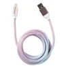 Oplaadkabel USB naar lightning - 2 meter - regenboog