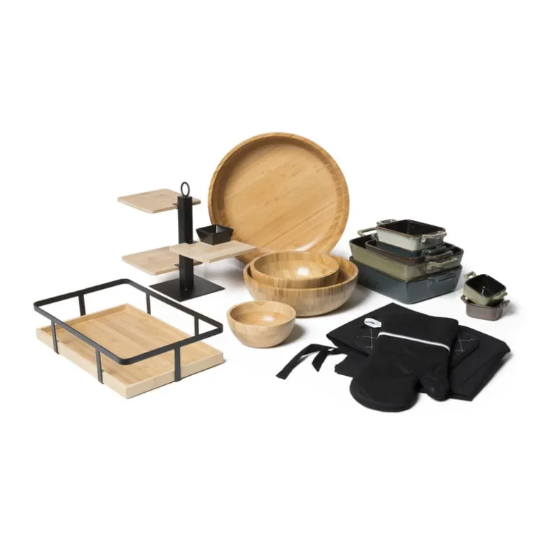 Ovenschaaltje met grepen s - diverse kleuren - 7x7x3 cm