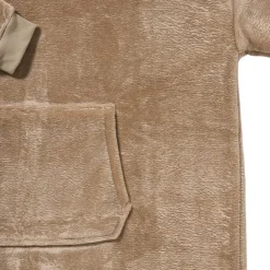 Oversized hoodie - beige - one size