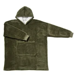 Oversized hoodie - groen - one size