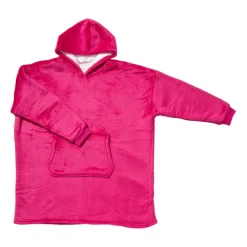 Oversized hoodie - roze - one size