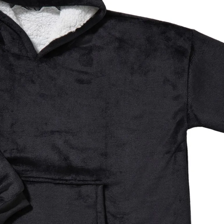 Oversized hoodie - zwart